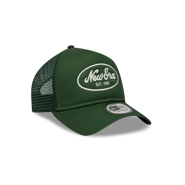 New Era Oval Patch 9FORTY A-Frame Trucker Snapback