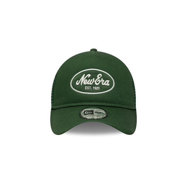 New Era Oval Patch 9FORTY A-Frame Trucker Snapback