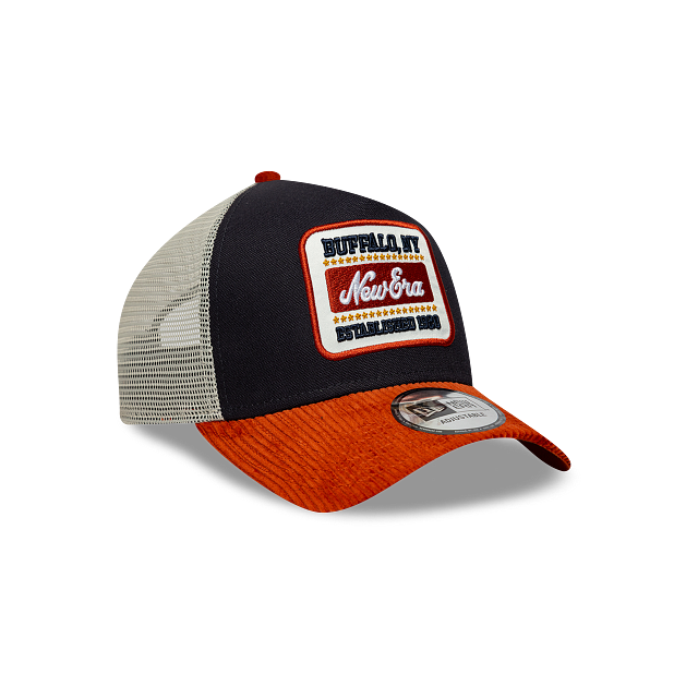 New Era Branded Patch Cord 9FORTY A-Frame Trucker Snapback
