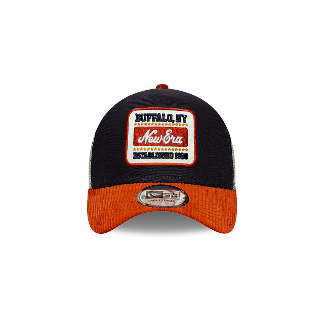 New Era Branded Patch Cord 9FORTY A-Frame Trucker Snapback