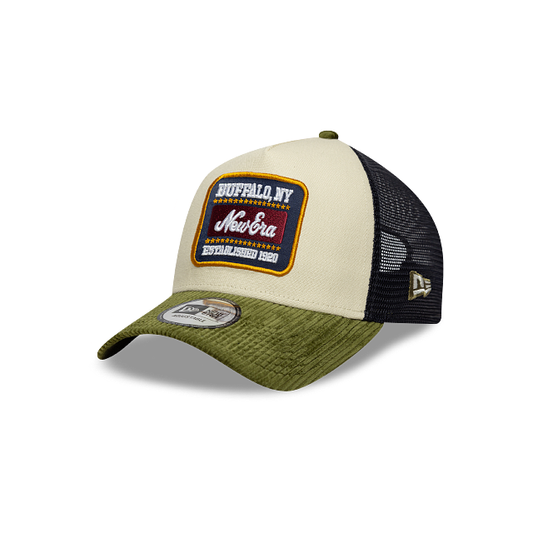 New Era Oval Patch 9FORTY A-Frame Trucker Snapback