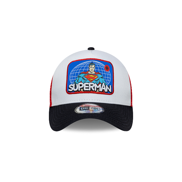 Superman 9FORTY A-Frame Trucker Snapback para Niño
