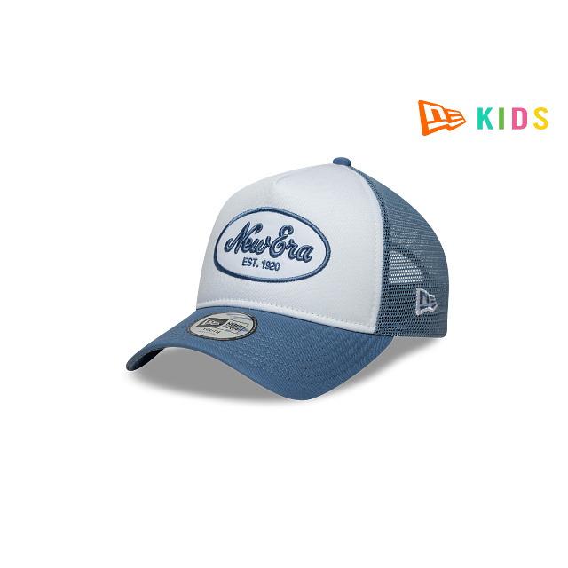 New Era Brand Patch Collection  9FORTY A-Frame Trucker Kids Snapback