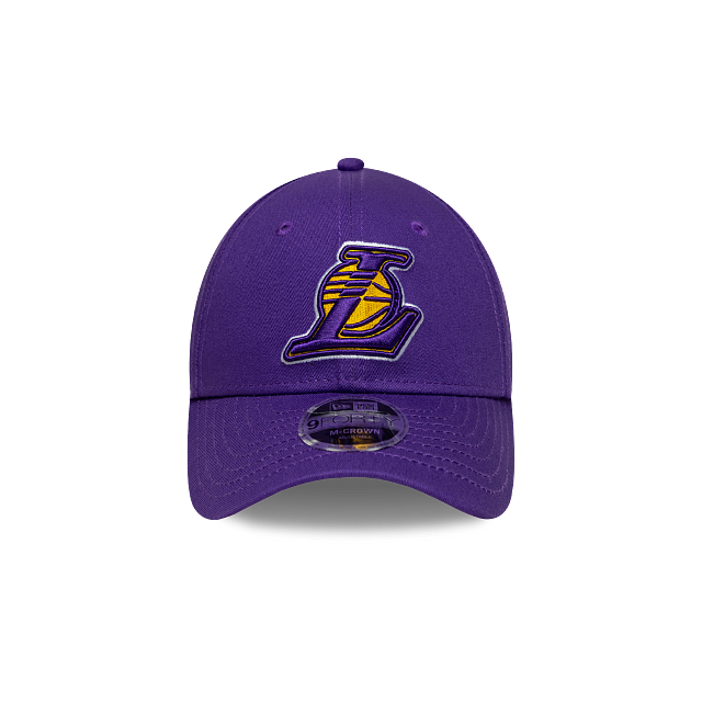 Los Angeles Lakers NBA Side Script 9FORTY M-Crown Snapback
