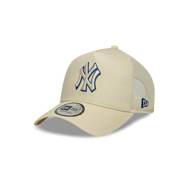 New York Yankees MLB Outline 9FORTY A-Frame Trucker Snapback