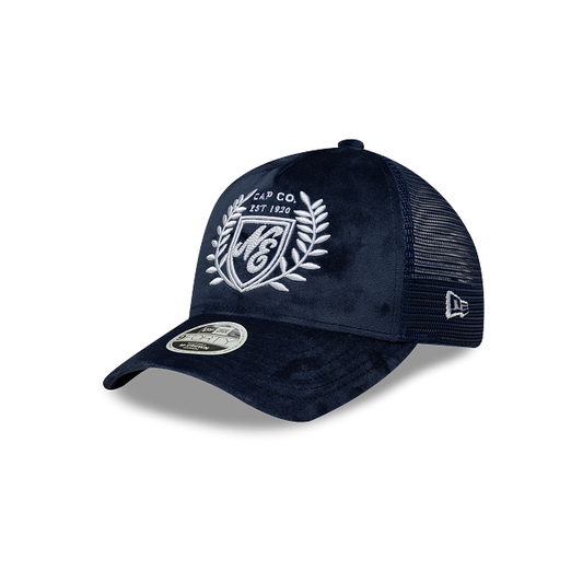 New Era Velour 9FORTY A-Frame Trucker Snapback