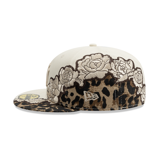 New York Yankees MLB Floral Pack 59FIFTY Cerrada Beige