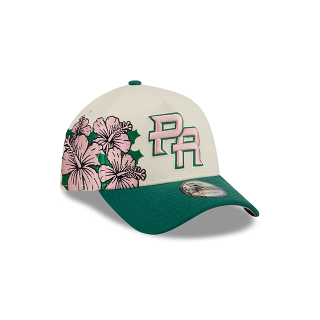Puerto Rico MLB World Baseball Classic Embroidery 9FORTY A-Frame Snapback