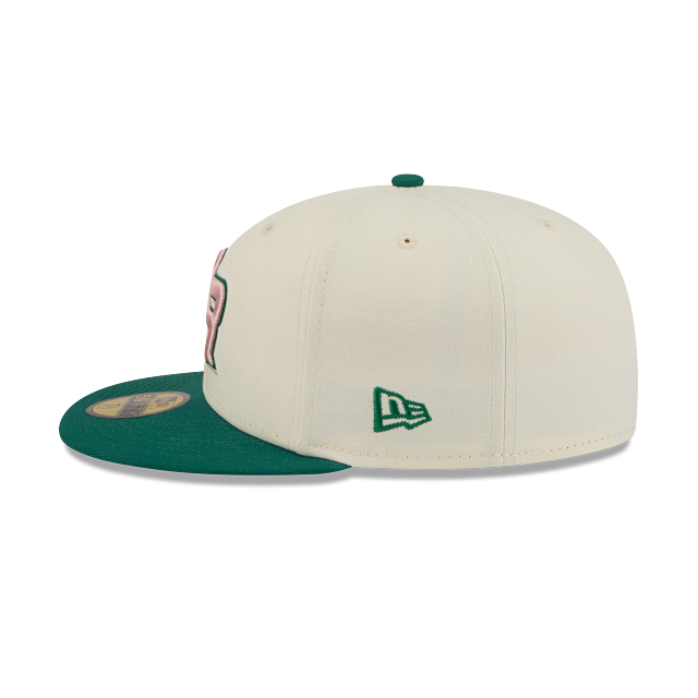 Puerto Rico MLB World Baseball Classic Embroidery 59FIFTY Cerrada Blanca