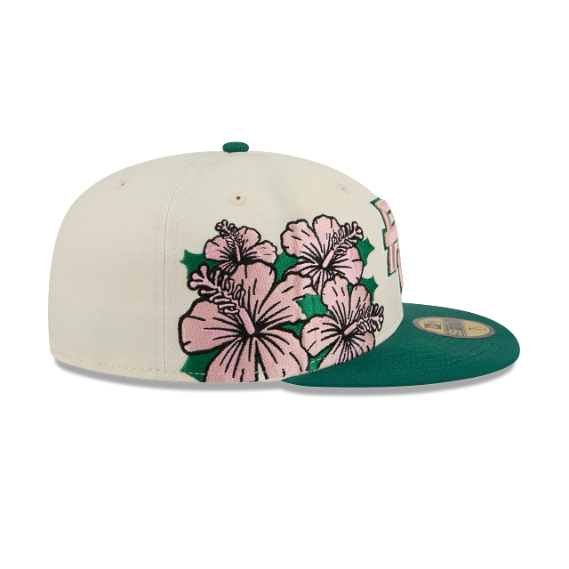 Puerto Rico MLB World Baseball Classic Embroidery 59FIFTY Cerrada Blanca
