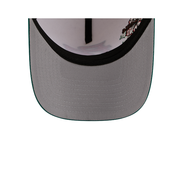 Puerto Rico MLB World Baseball Classic Embroidery  9FORTY A-Frame Snapback Blanca