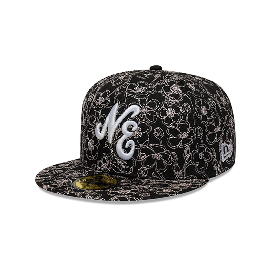 New Era Cherry Blossom All Over 59FIFTY Cerrada