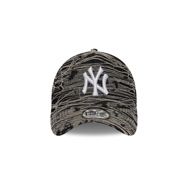 New York Yankees MLB Distressed Denim 9FORTY E-Frame Snapback Negra