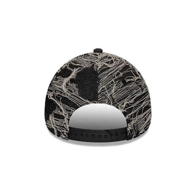 New York Yankees MLB Distressed Denim 9FORTY E-Frame Snapback Negra