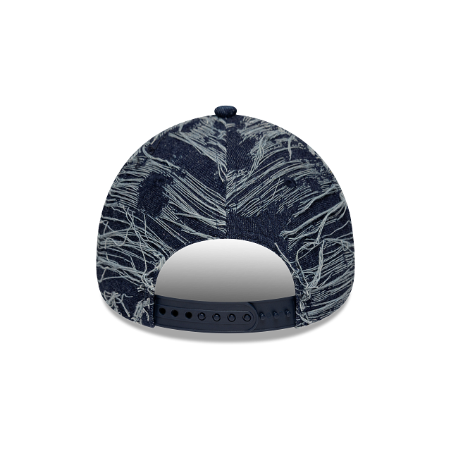 New York Yankees MLB Distressed Denim 9FORTY E-Frame Snapback Navy