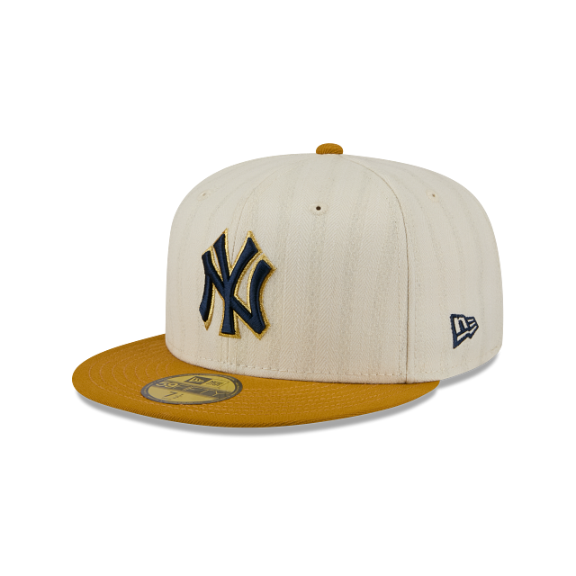 New York Yankees MLB Herringbone 59FIFTY Cerrada