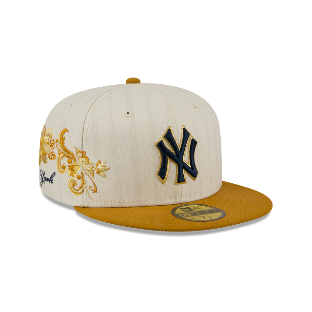 New York Yankees MLB Herringbone 59FIFTY Cerrada