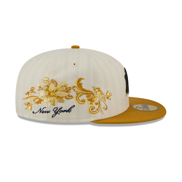 New York Yankees MLB Herringbone 59FIFTY Cerrada