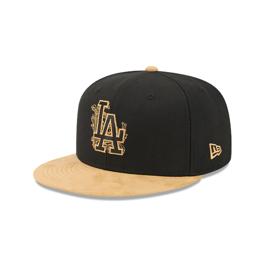 Los Angeles Dodgers MLB Suede Visor 59FIFTY Cerrada
