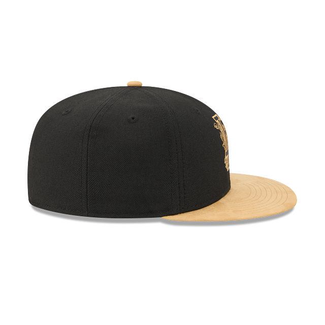 Los Angeles Dodgers MLB Suede Visor 59FIFTY Cerrada