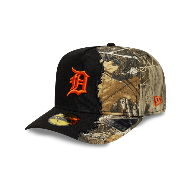 Detroit Tigers MLB Split Realtree 59FIFTY Cerrada