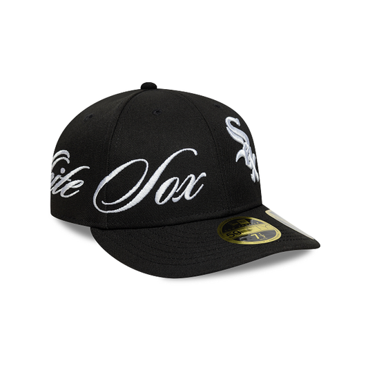 Chicago White Sox MLB Side Script 59FIFTY Low Profile Cerrada