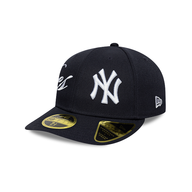 New York Yankees MLB Side Script 59FIFTY Low Profile Cerrada