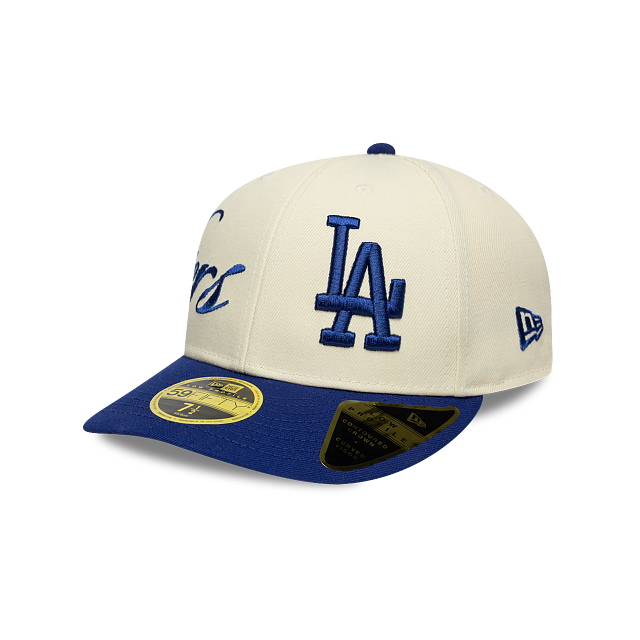 Los Angeles Dodgers MLB Side Script 59FIFTY Low Profile Cerrada