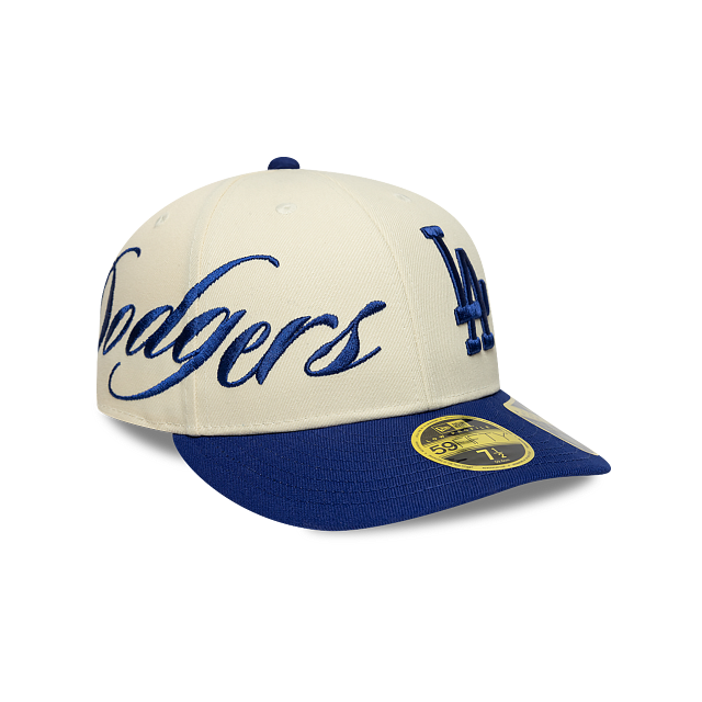 Los Angeles Dodgers MLB Side Script 59FIFTY Low Profile Cerrada