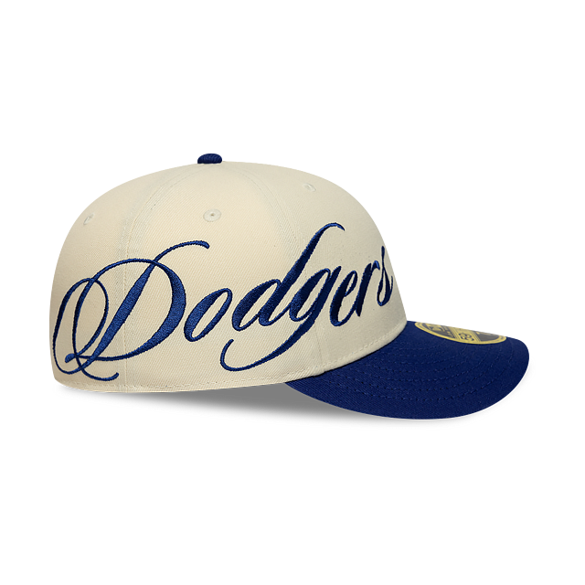 Los Angeles Dodgers MLB Side Script 59FIFTY Low Profile Cerrada