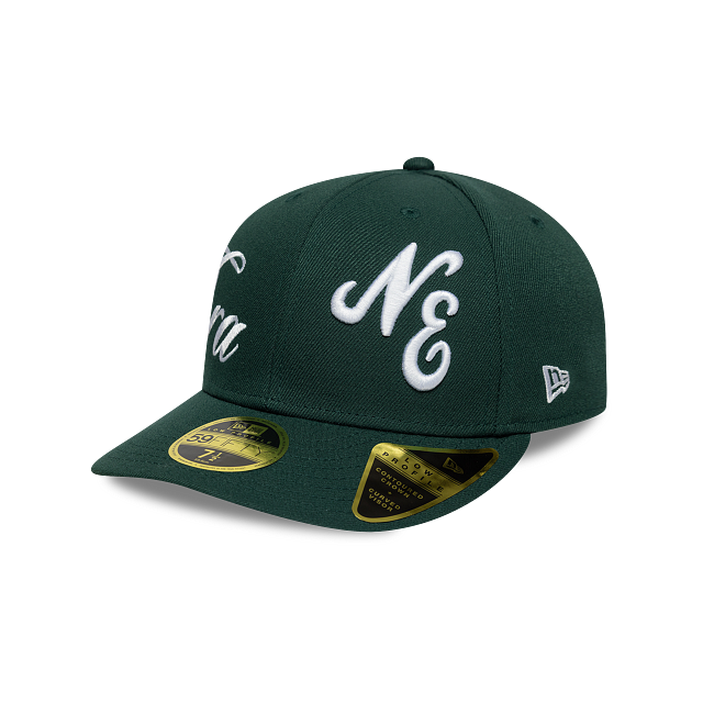 New Era Side Script 59FIFTY Low Profile Cerrada