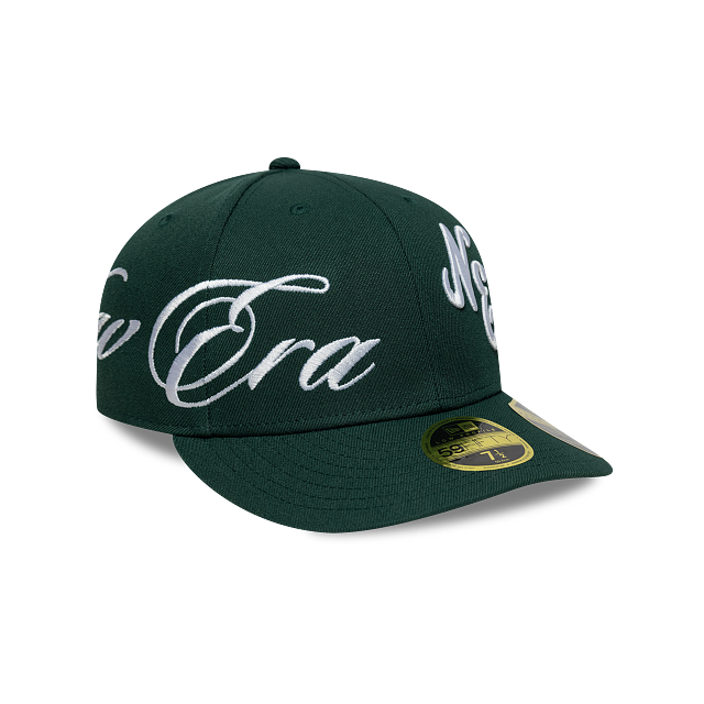 New Era Side Script 59FIFTY Low Profile Cerrada