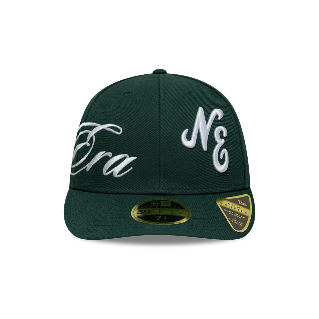 New Era Side Script 59FIFTY Low Profile Cerrada