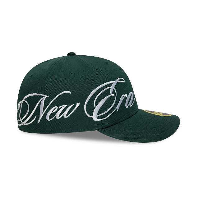 New Era Side Script 59FIFTY Low Profile Cerrada