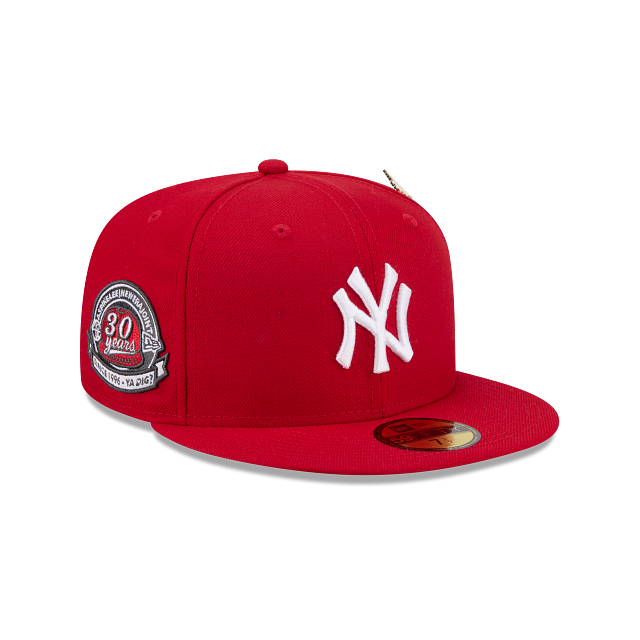New York Yankees x Spike Lee x 30th Anniversary Red Wool 59FIFTY Cerrada