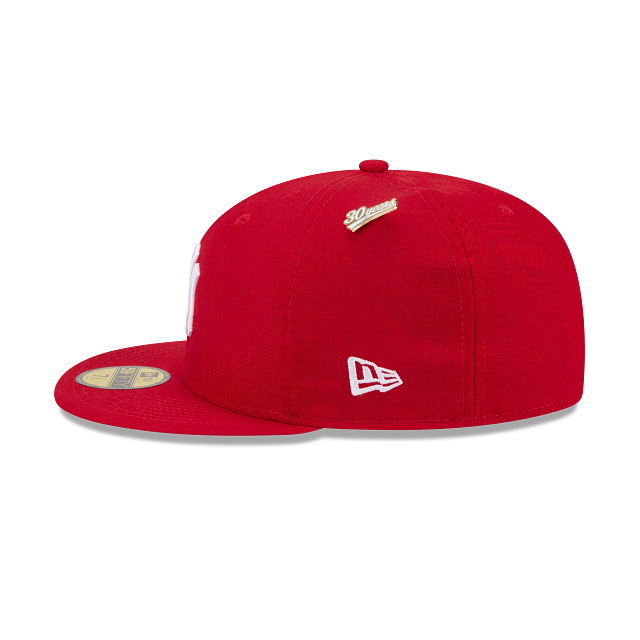 New York Yankees x Spike Lee x 30th Anniversary Red Wool 59FIFTY Cerrada