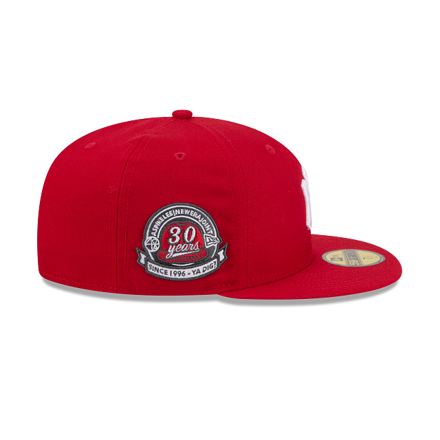 New York Yankees x Spike Lee x 30th Anniversary Red Wool 59FIFTY Cerrada