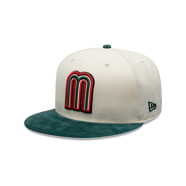 México Soccer Cord Visor 59FIFTY Cerrada Verde