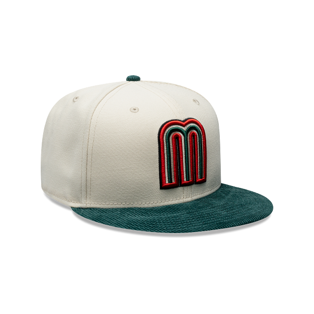 México Soccer Cord Visor 59FIFTY Cerrada Verde