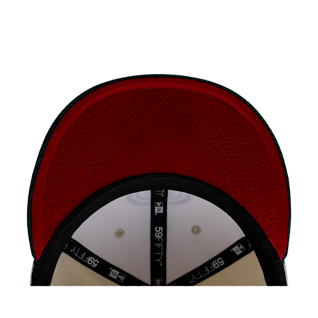 México Soccer Cord Visor 59FIFTY Cerrada Verde