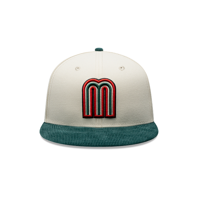 México Soccer Cord Visor 59FIFTY Cerrada Verde