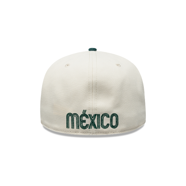 México Soccer Cord Visor 59FIFTY Cerrada Verde