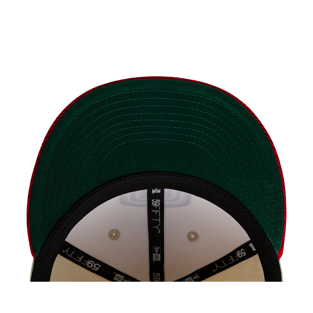 México Soccer Cord Visor 59FIFTY Cerrada Roja