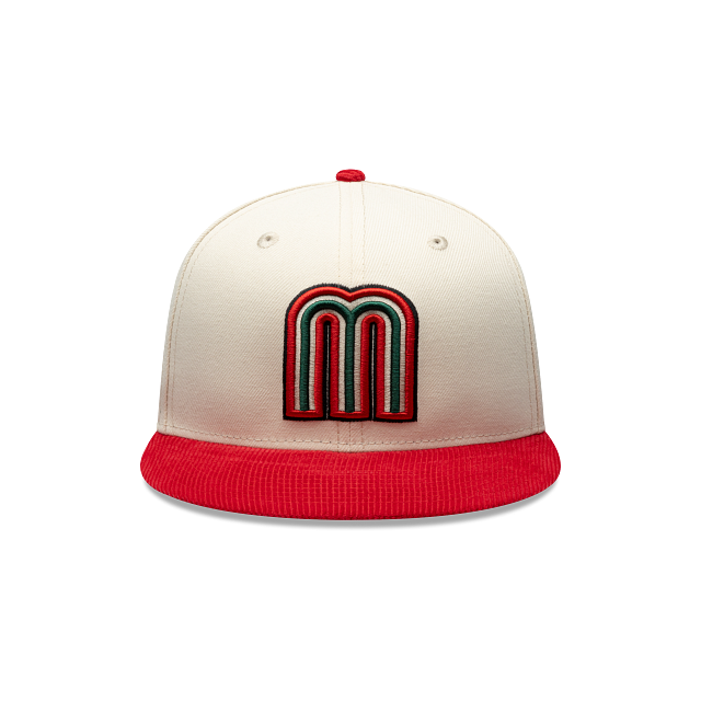 México Soccer Cord Visor 59FIFTY Cerrada Roja
