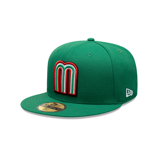 México Tricolor 59FIFTY Cerrada Verde