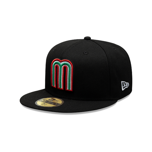 México Tricolor 59FIFTY Cerrada Negra