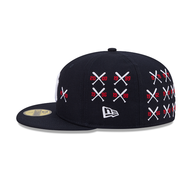 New York Yankees x Spike Lee x World Series Championships Mini Bats Wool 59FIFTY Cerrada