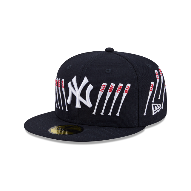 New York Yankees x Spike Lee x World Series Championships Bats Wool 59FIFTY Cerrada