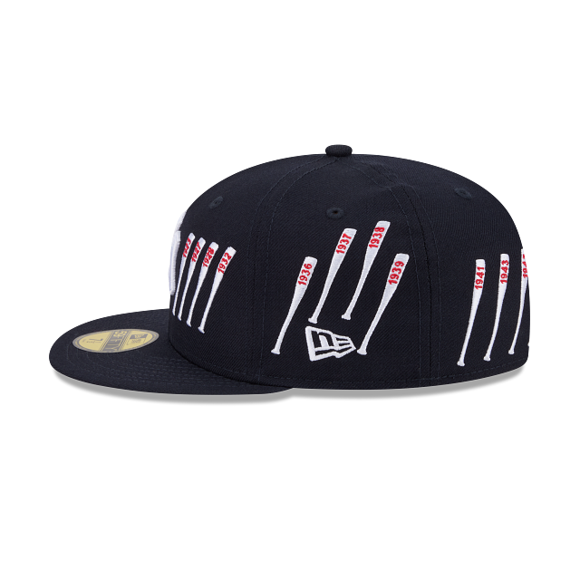 New York Yankees x Spike Lee x World Series Championships Bats Wool 59FIFTY Cerrada