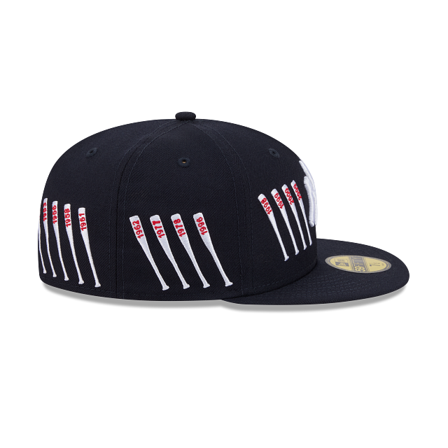 New York Yankees x Spike Lee x World Series Championships Bats Wool 59FIFTY Cerrada